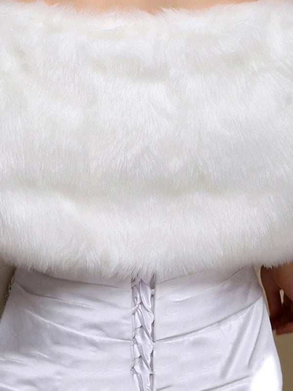 Soft White Wedding Wrap