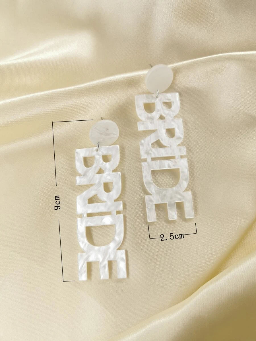 Hens Night "Bride" Earrings