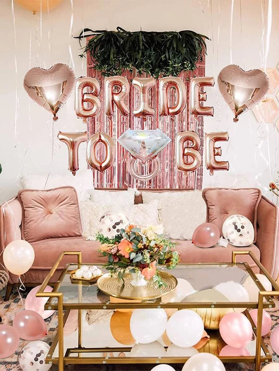 53pcs Hens/ Bachelorette Party Decorative Balloon Set