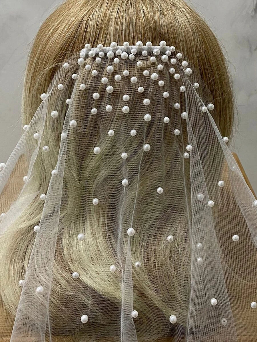 Pearl Bridal Veil 2