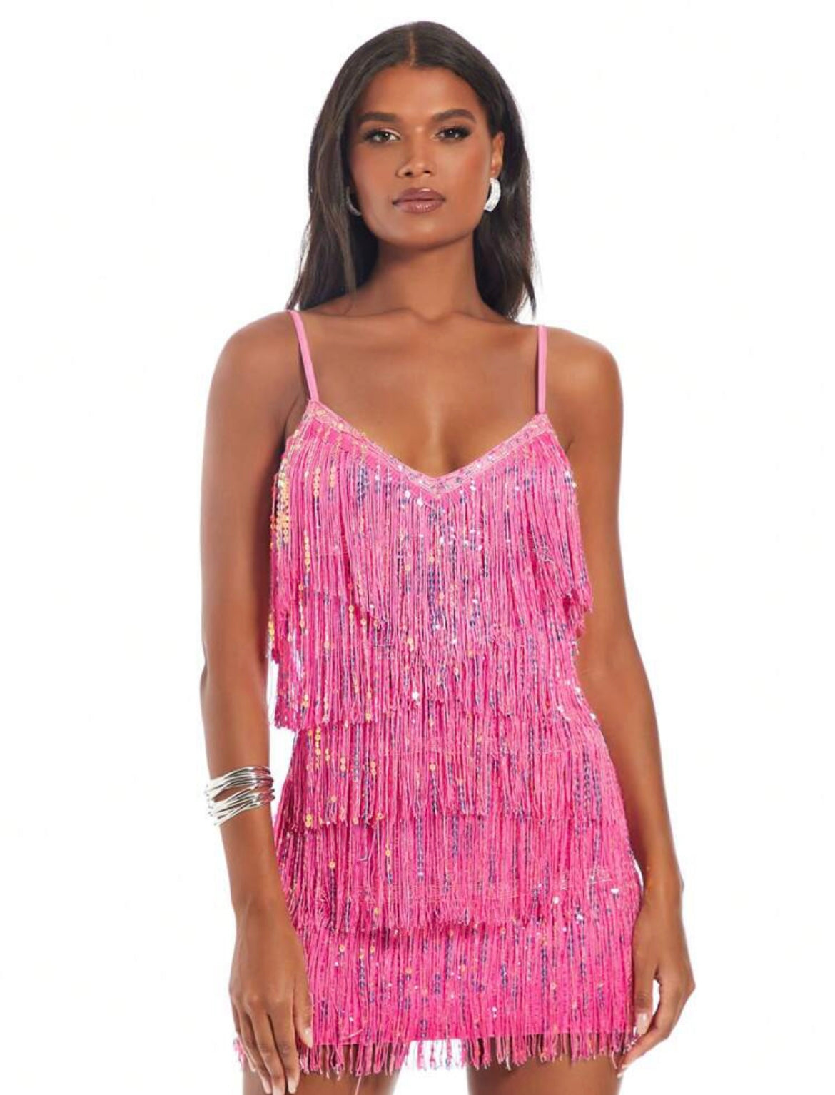 sequin hens dress Strapless Large Sequin Hens Dress- Purple BoutiqueBridal