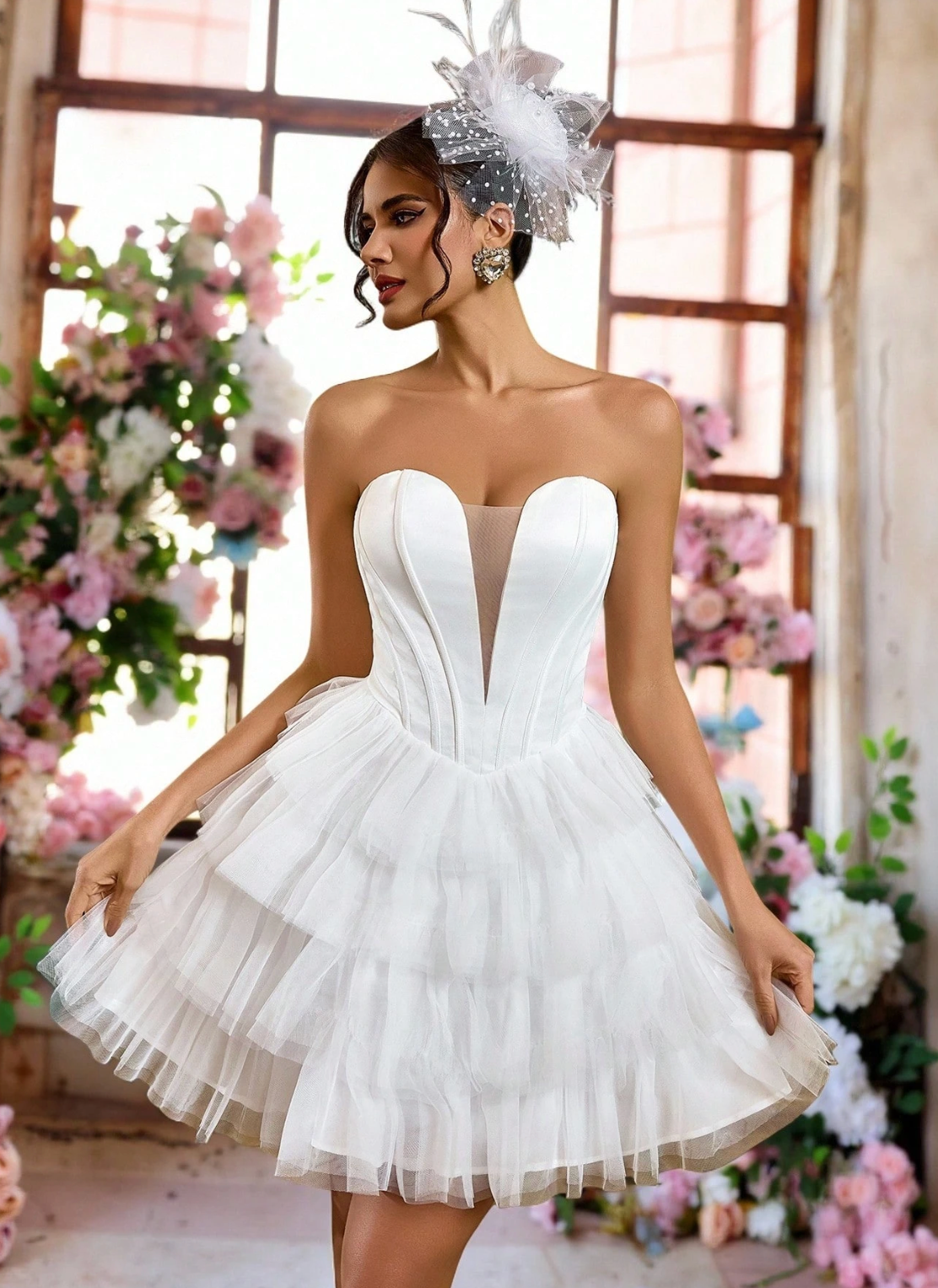 All Mesh, No Stress Hens Dress