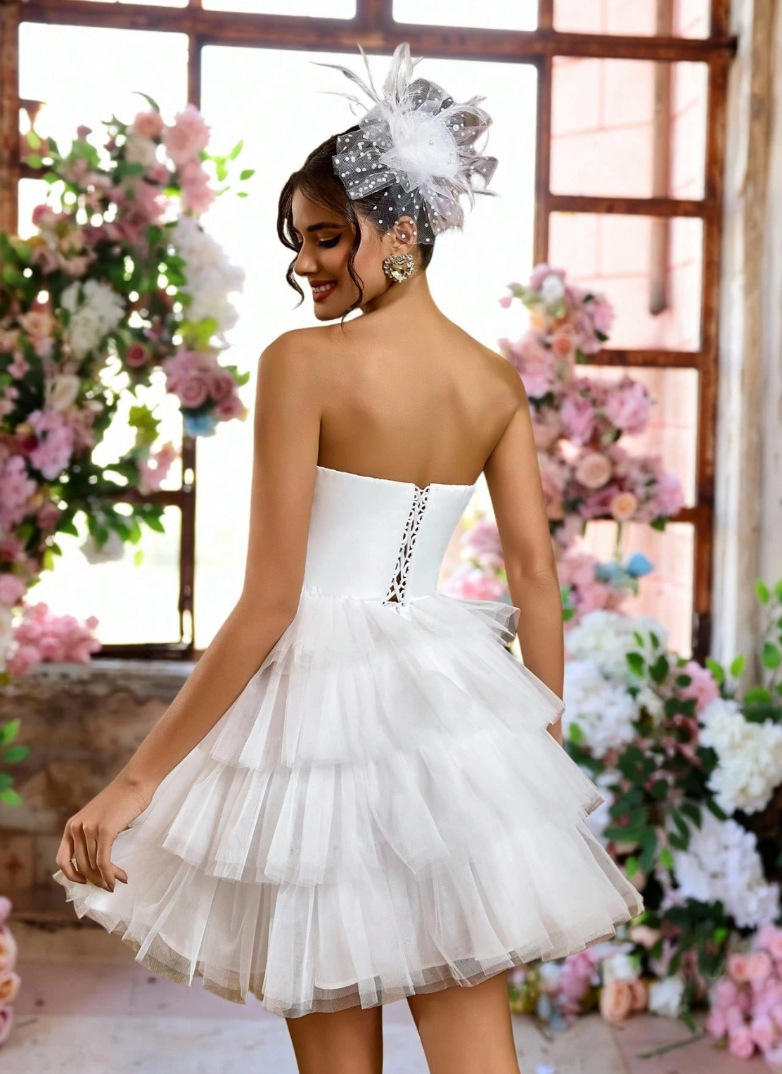 All Mesh, No Stress Hens Dress