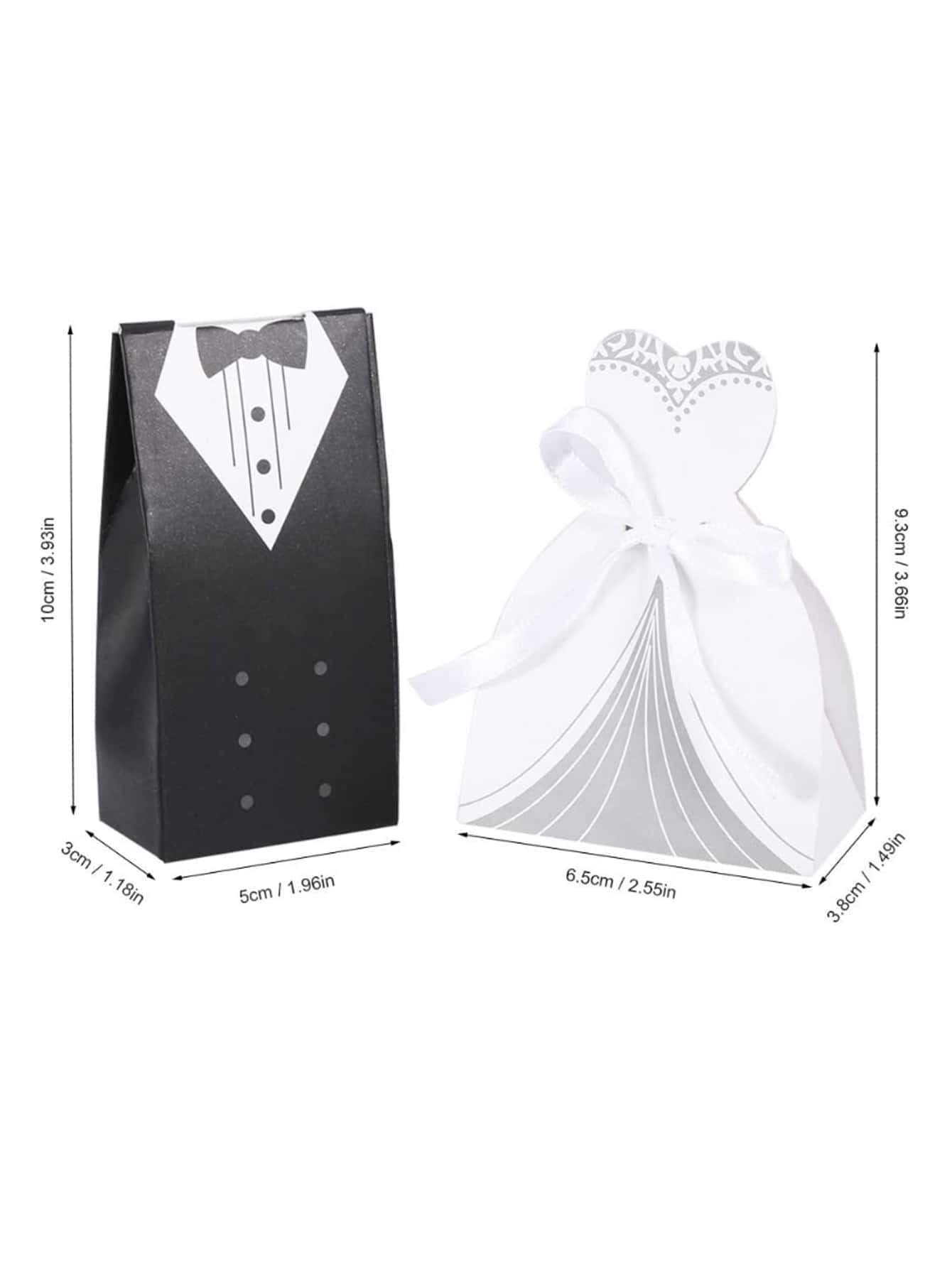 20pc Wedding Gown & Suit Favours