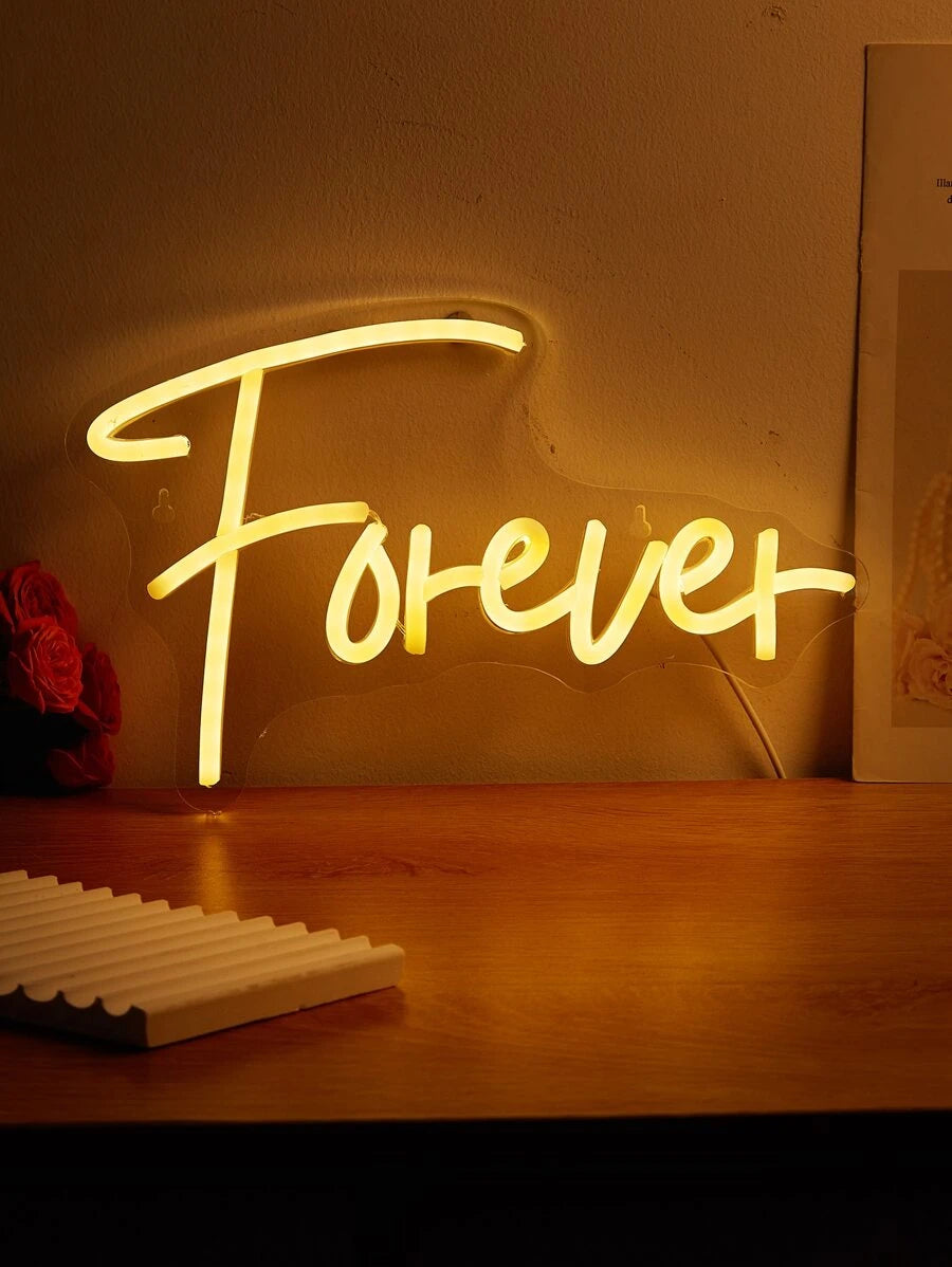 Forever Sign Simple Decorative LED Neon Sign- Forever – BoutiqueBridal