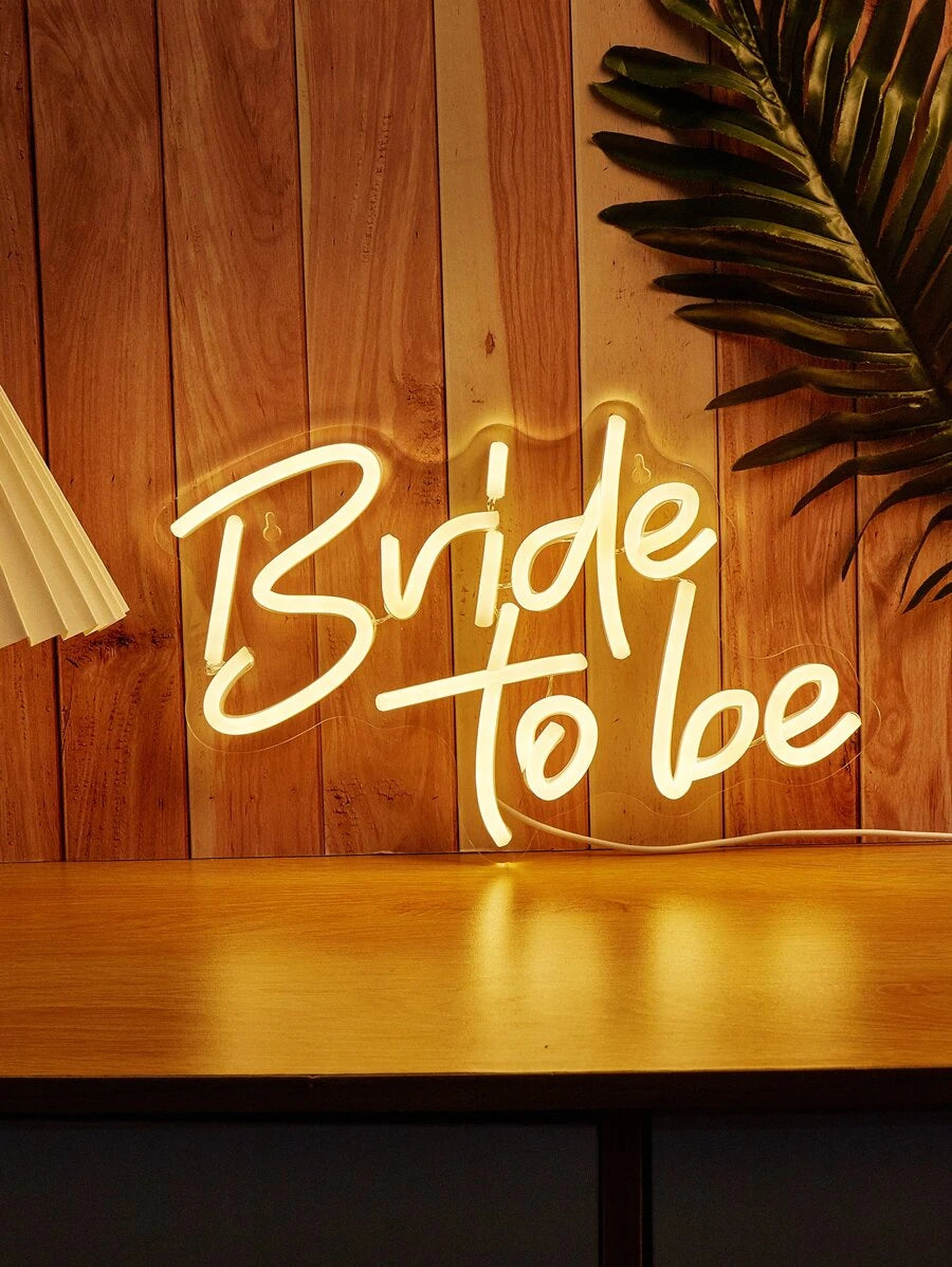 Decorative LED Neon Sign- Bride to Be