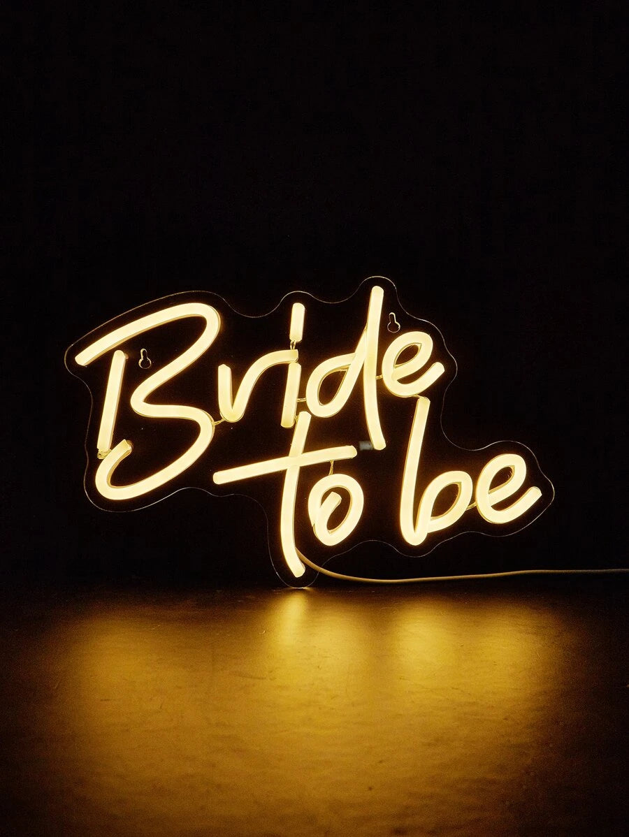 Decorative LED Neon Sign- Bride to Be