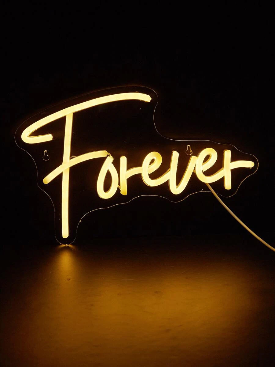 Forever Sign Simple Decorative LED Neon Sign- Forever – BoutiqueBridal
